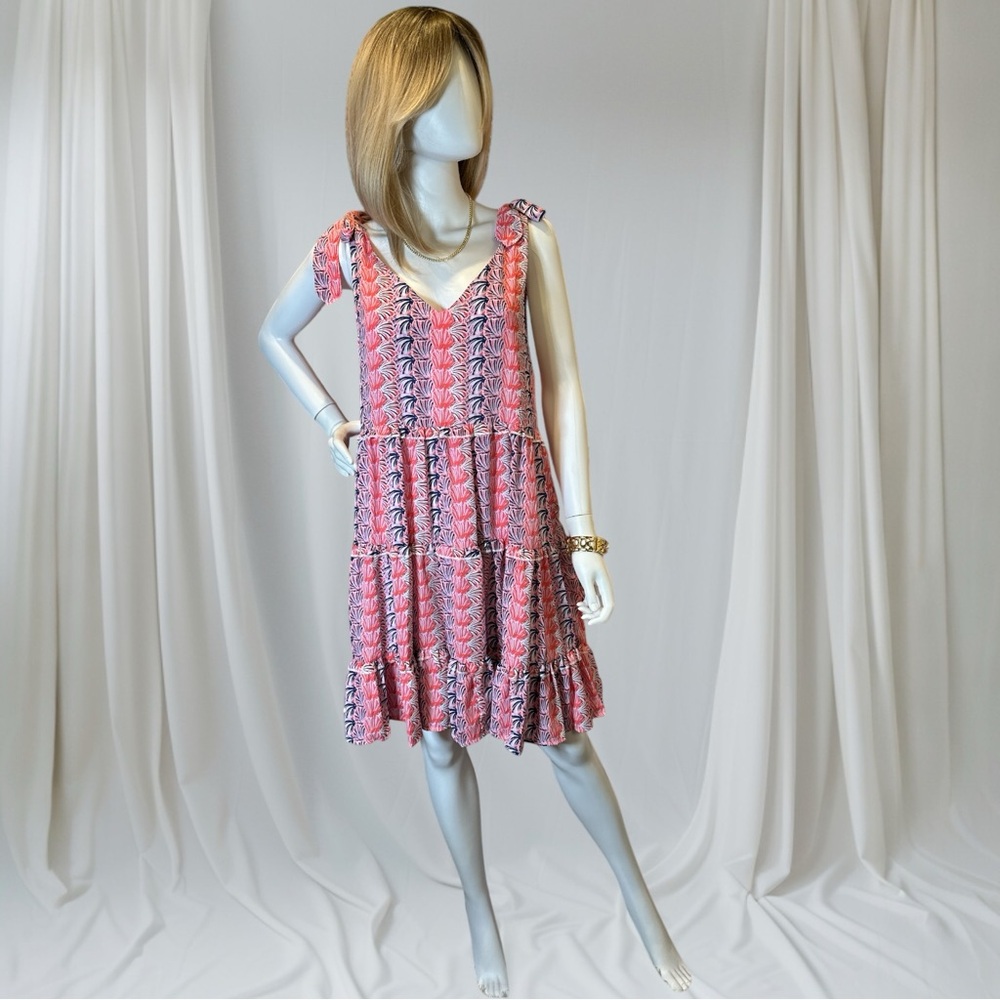 Simply Southern Pink and Purple Midi Dress - Picture 1 of 11